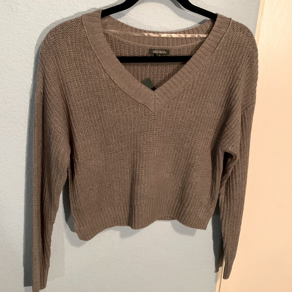 Size xs wild fable gray sweater